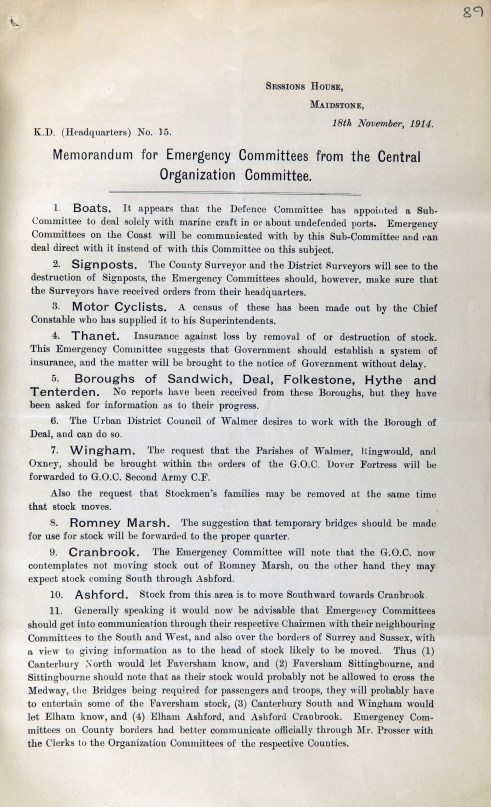 Davidson 376 f.89, Anti- invasion guidelines 