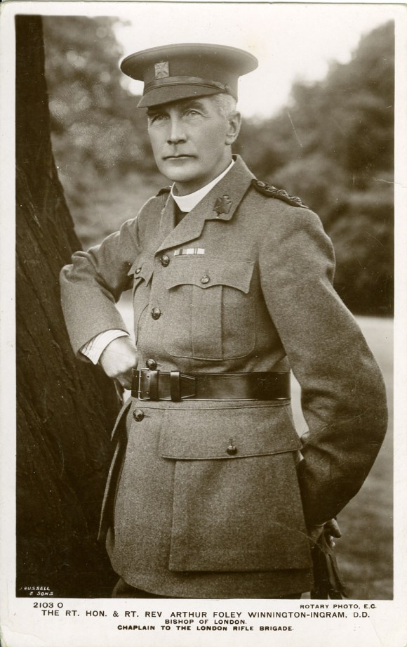 Bishop Winnington-Ingram in uniform