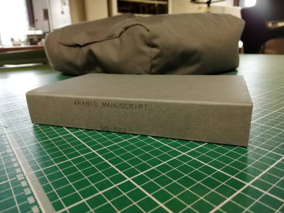 MS 573 in custom made storage box