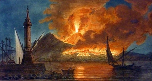 Vesuvius from the Mole of Naples, 20th October 1767
