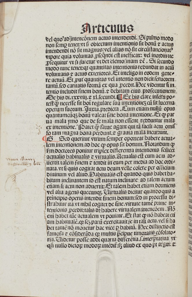 Johannes Mösch, Tractatus de horis canonicis dicendis [1489] [ZZ]1489.1