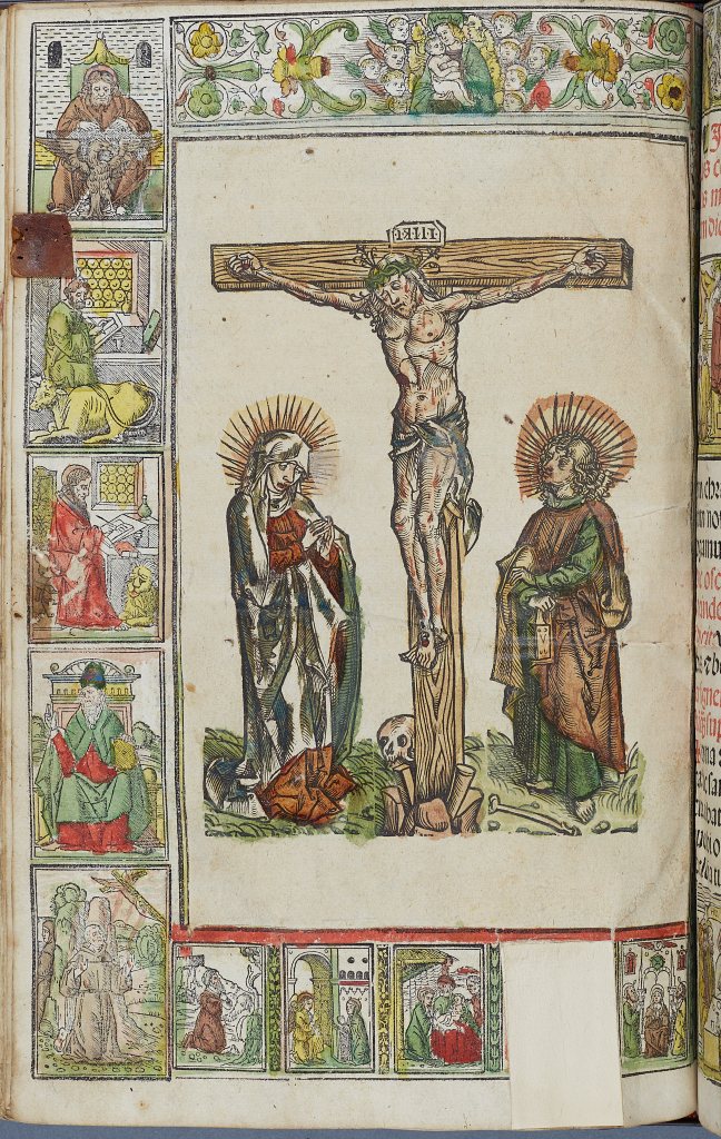 Catholic Church. Missale Romanu[m]. Venice, [1510]. H2015.A2 1510 [**]