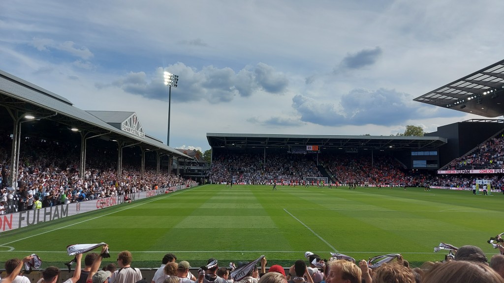 Craven Cottage football stadium
