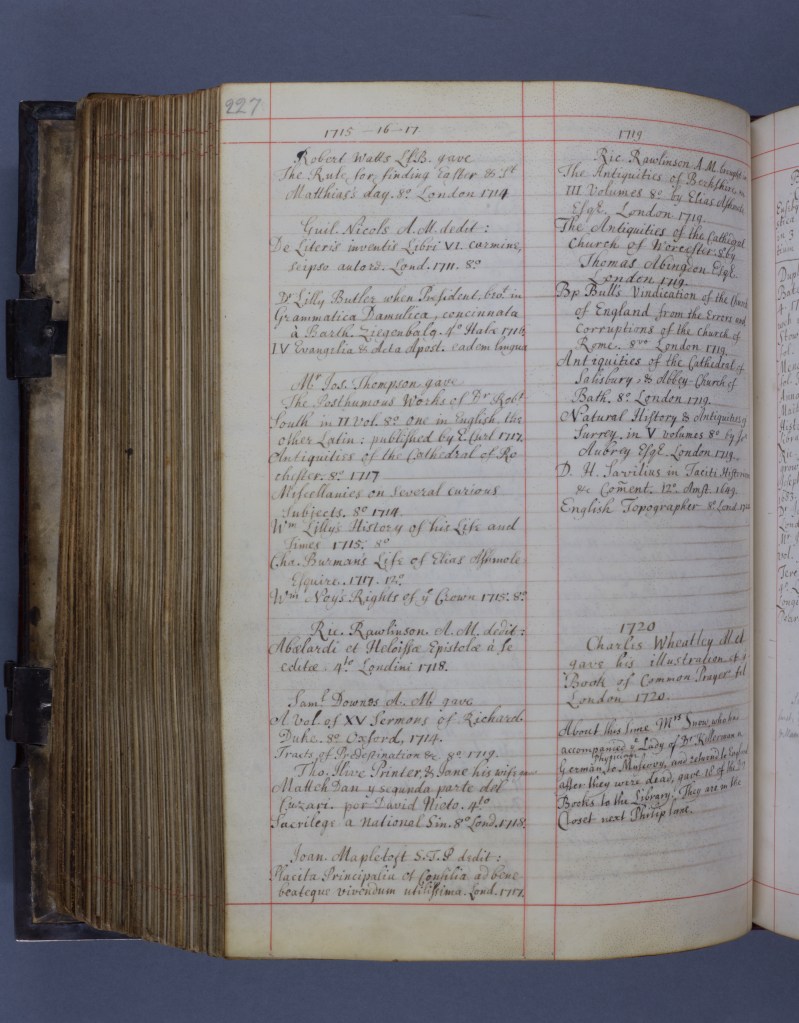 A page of manuscript text in two columns.